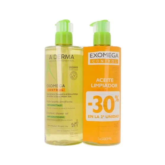 A-Derma Exomega Control Aceite Limpiador Duplo 500 ml