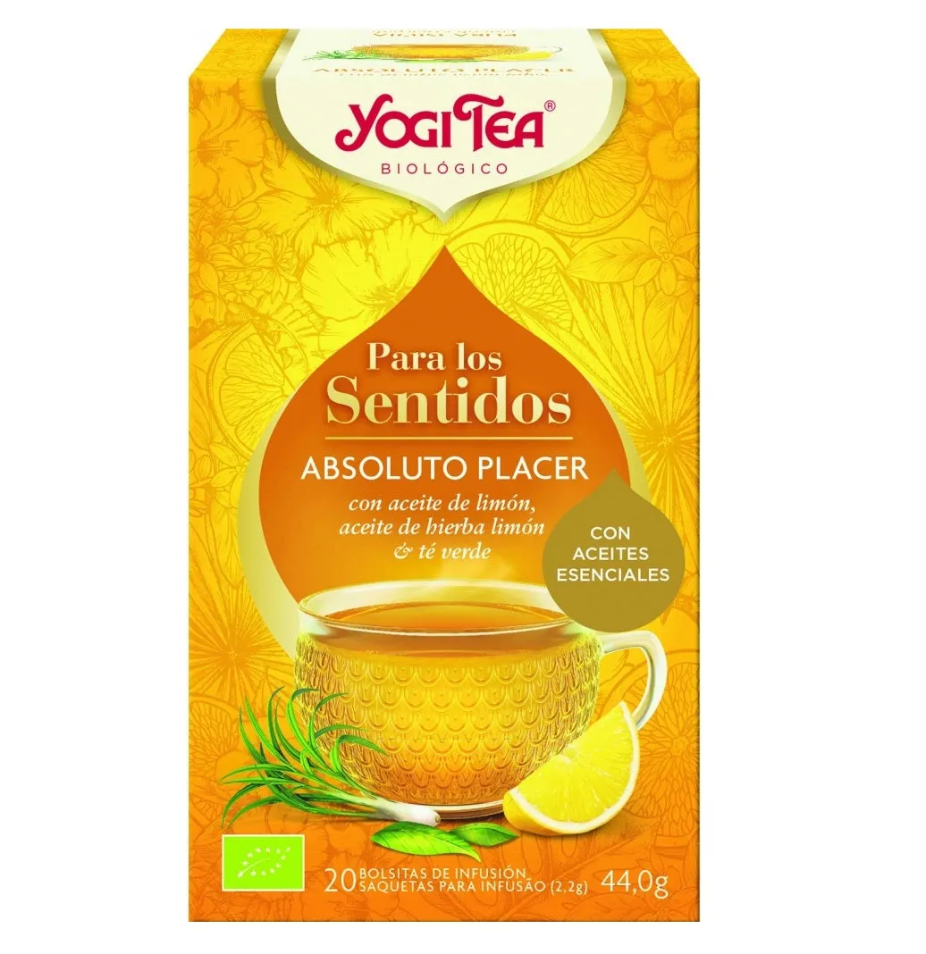 Yogi Tea para los sentidos Absoluto Placer. Dietisa