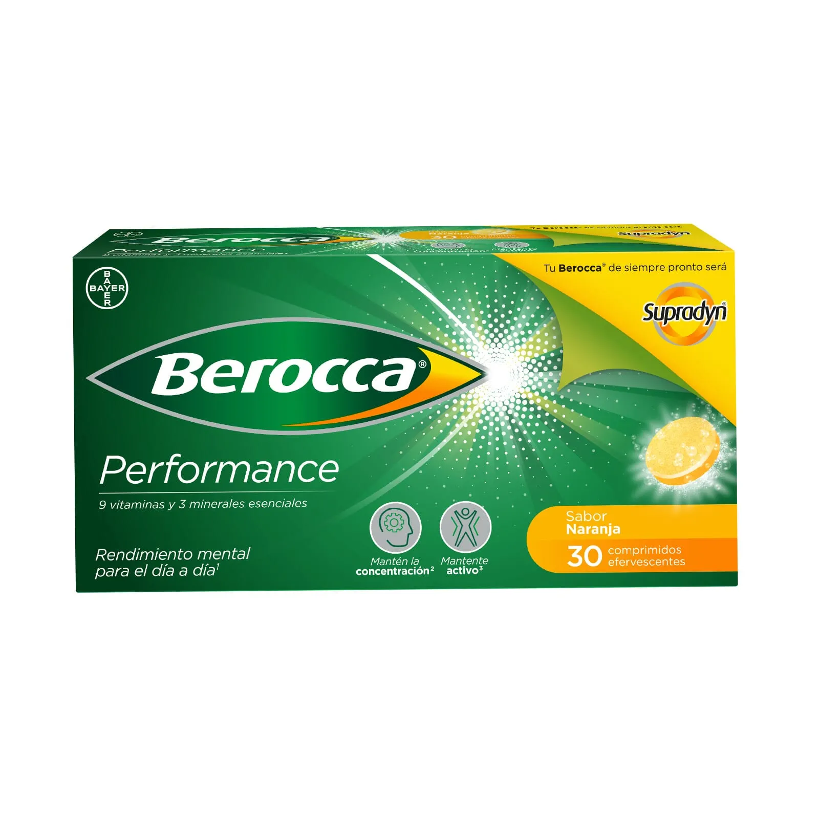 BEROCCA PERFORMANCE NARANJA