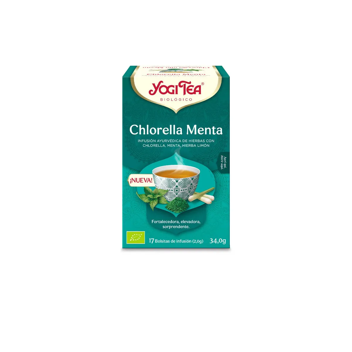 YOGITEA MINTY CHLORELLA. Dietisa