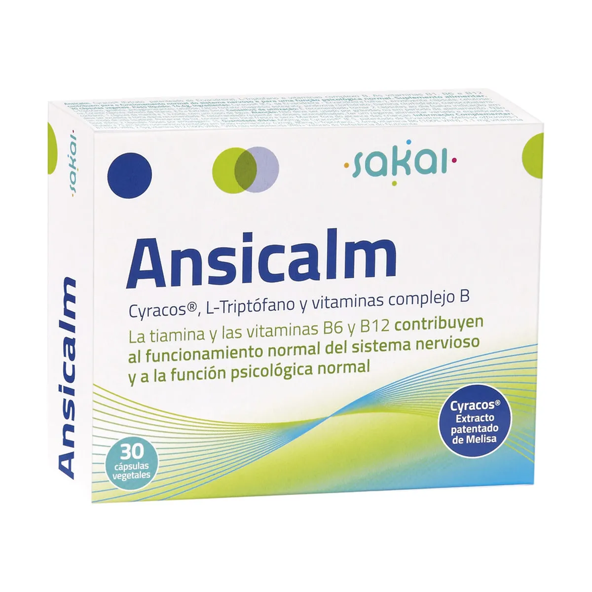 Ansicalm 30 Cápsulas Sakai