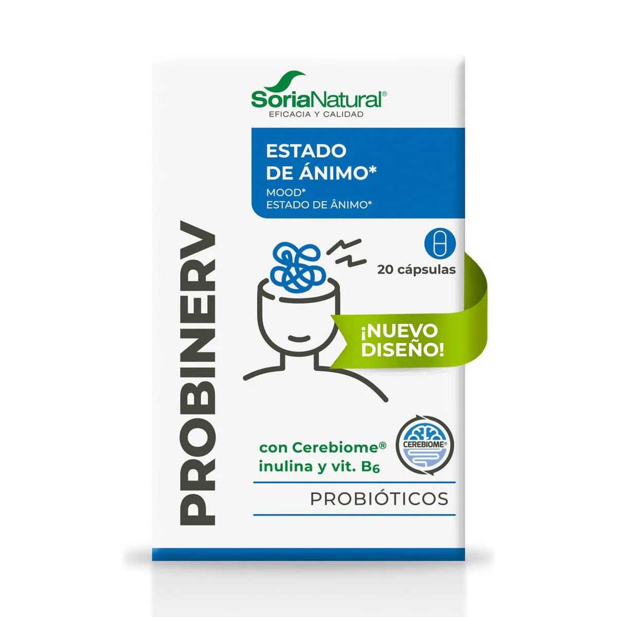 PROBINERV 20 capsulas - SORIA NATURAL