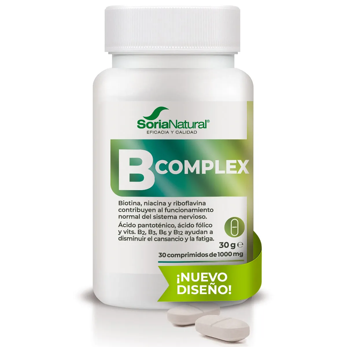 B-complex 30 comp Soria Natural