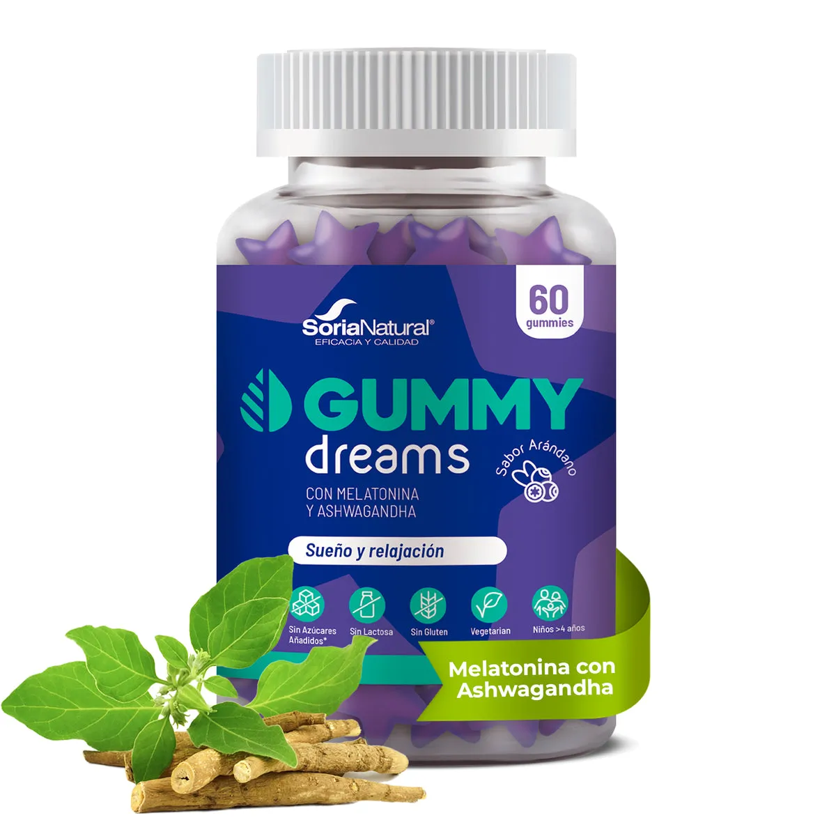 SUEÑO GOMINOLAS 60 gominolas Soria Natural