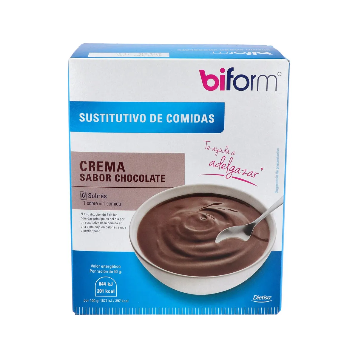 Crema Chocolate (6 sob) Dietisa