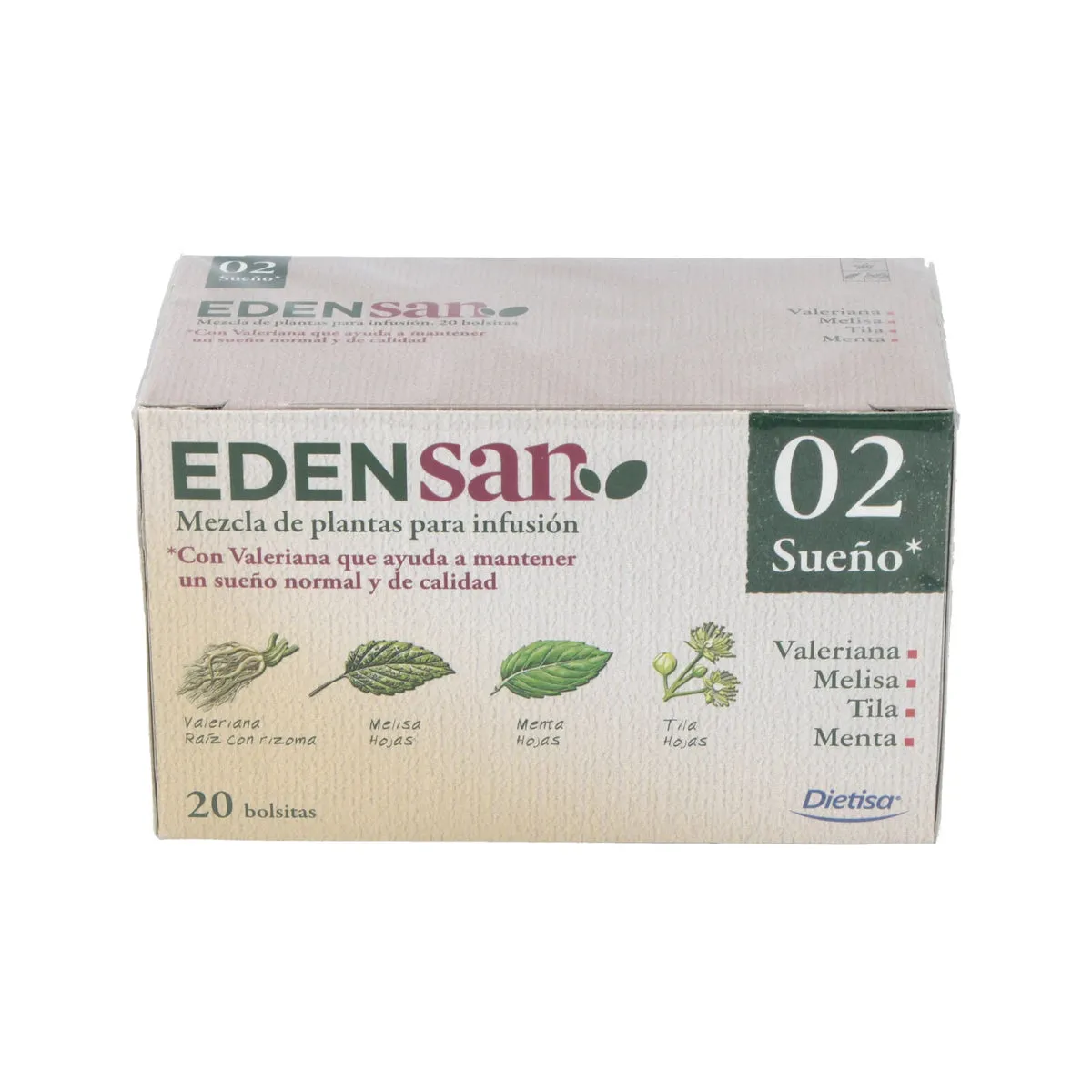 EDENSAN Sueño 02 (20 bolsitas) Dietisa
