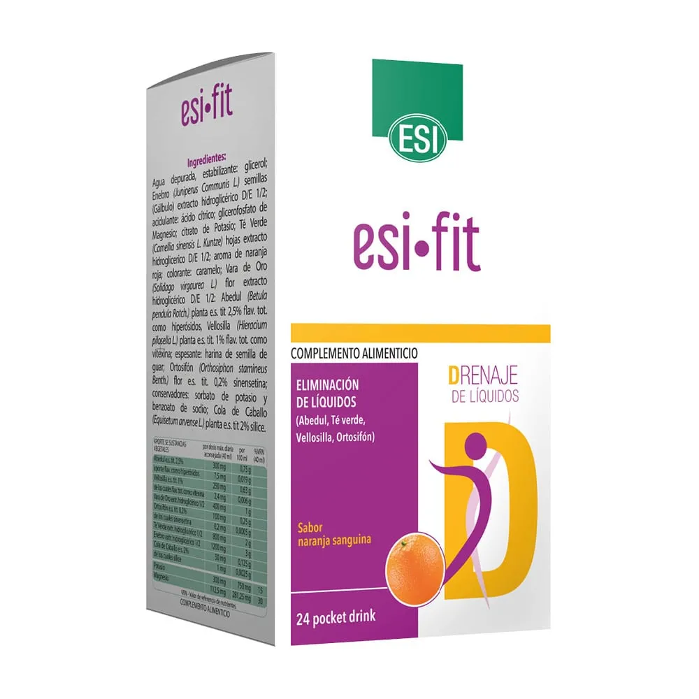 ESI FIT DRENA POCKET DRINK (24 SOBRES) ESI