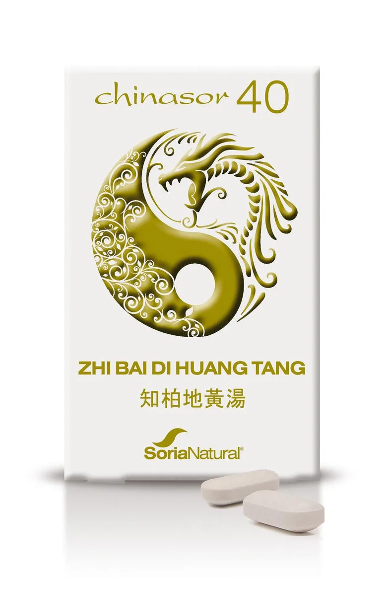 CHINASOR 40 - ZHI BAI DI HUANG TANG 30 COMPR - SORIA NATURAL