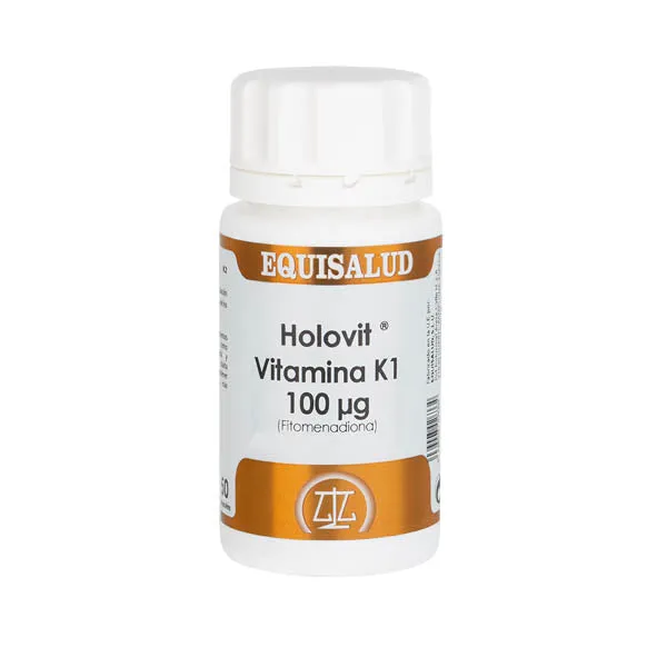 Holovit Vitamina K1 100 µg 50 Cápsulas Equisalud