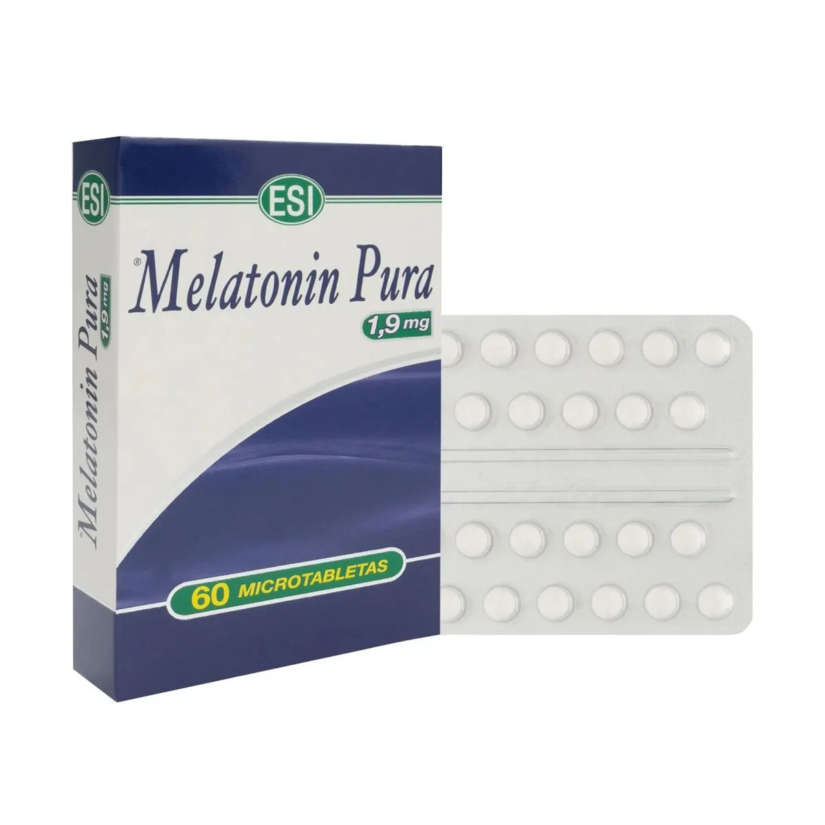 MELATONIN (60MTABL) PURA 1,9 MG. ESI