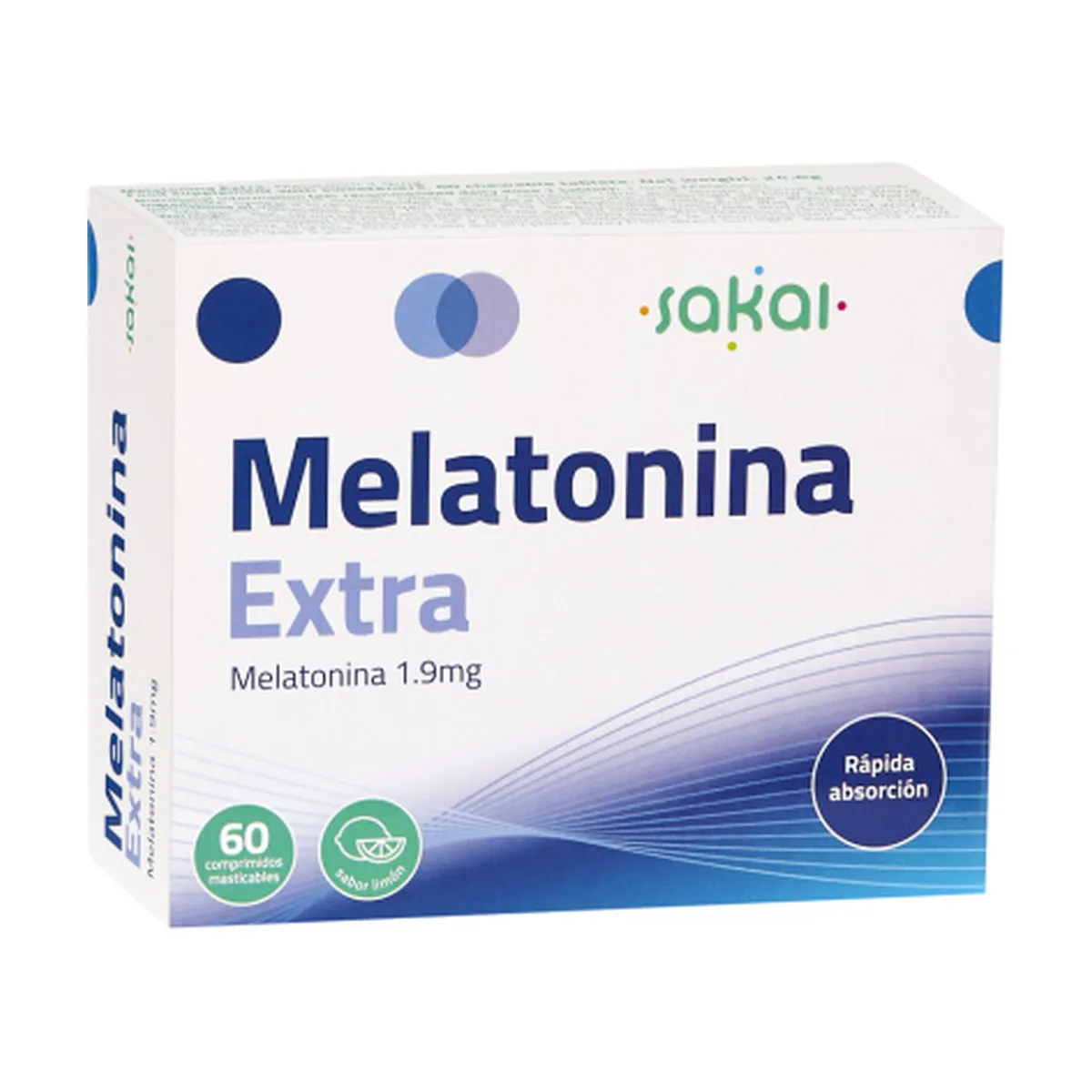 Melatonina Extra 60 Comprimidos Masticables Sakai