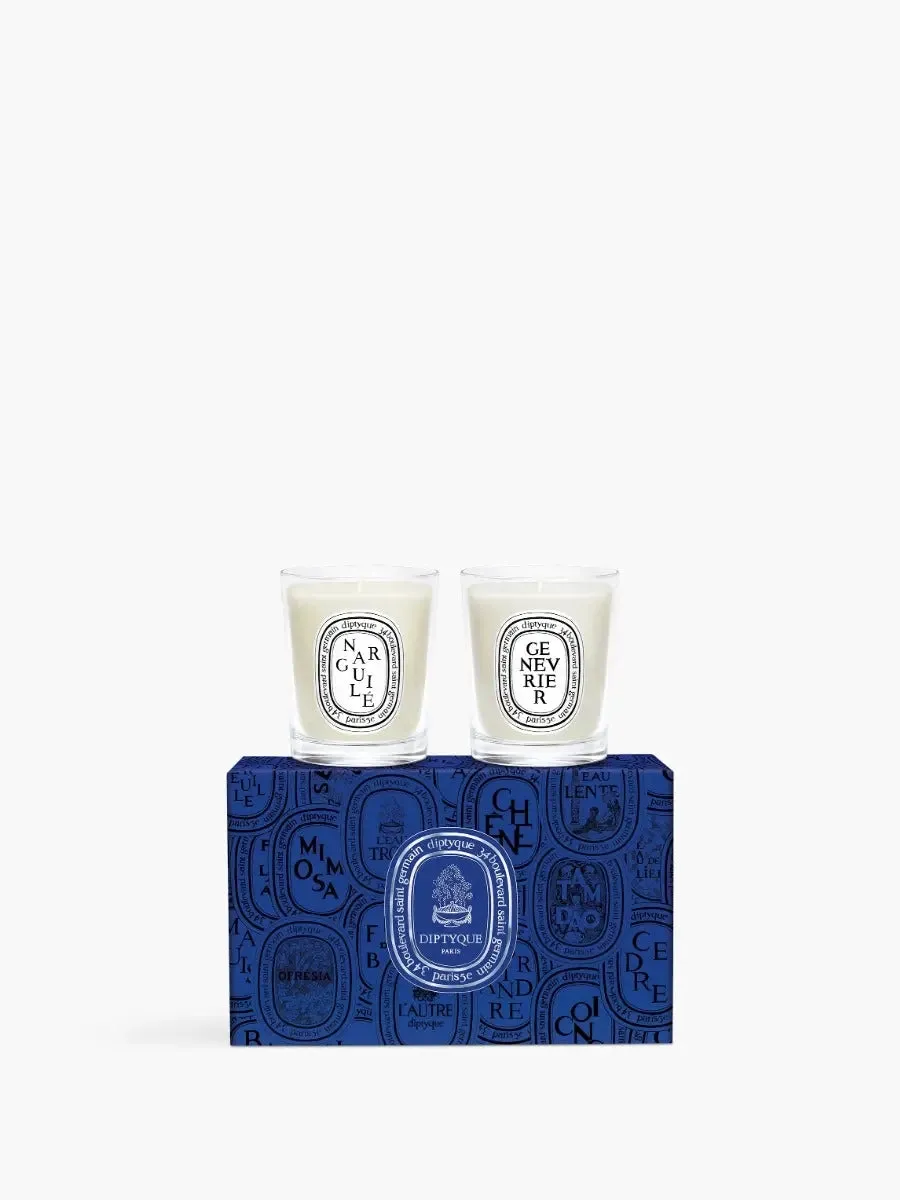 Diptyque Narguilè & Genevrier candle box - 2 X 70 GR.