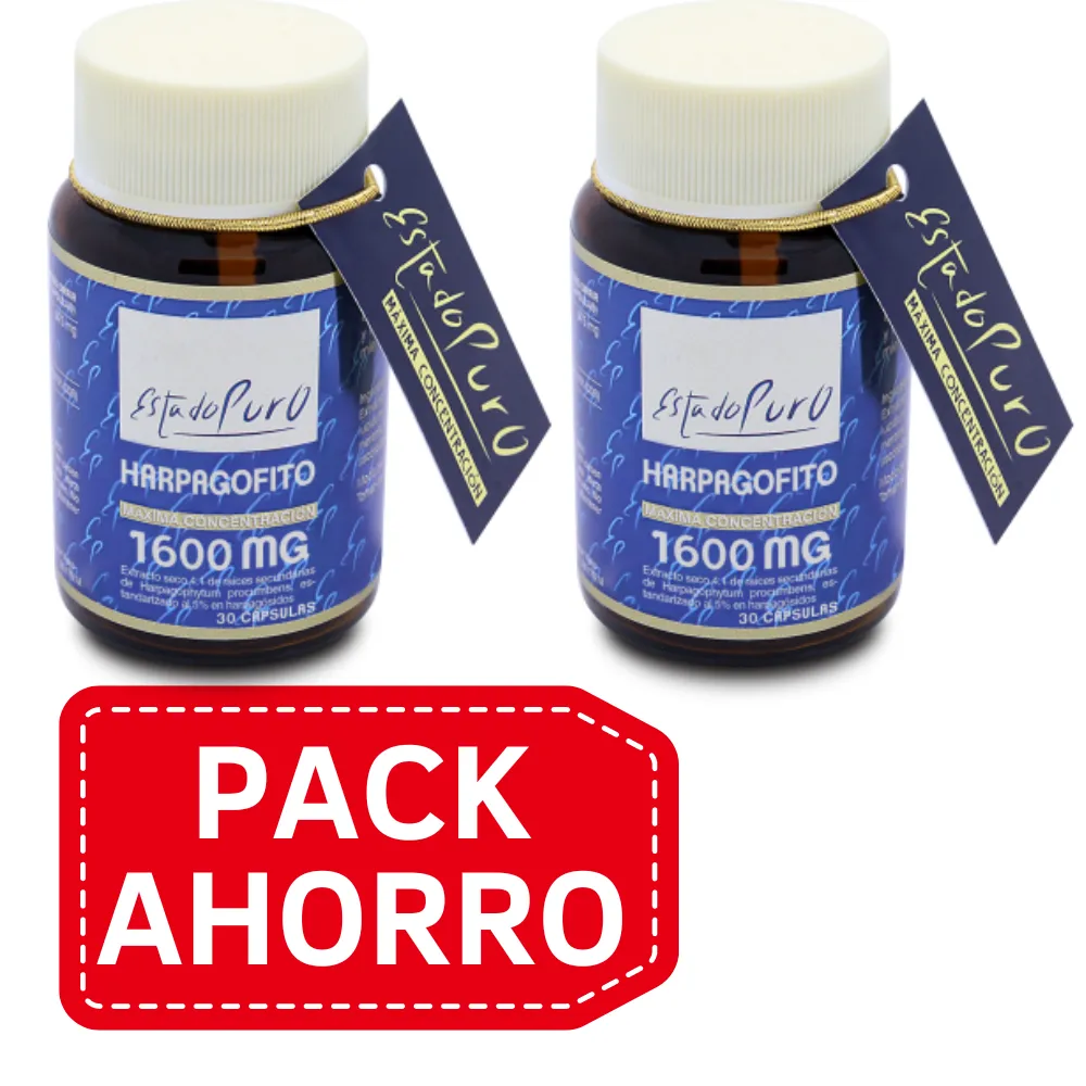 PackAhorro - Estado Puro Harpagofito 1.600 Mg (30 caps) Tongil