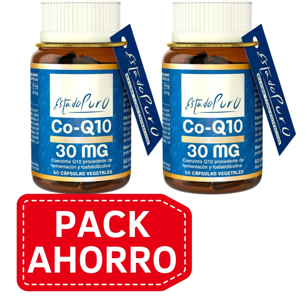 PackAhorro - Estado Puro Coenzima Q10 30 Mg (60 caps) Tongil