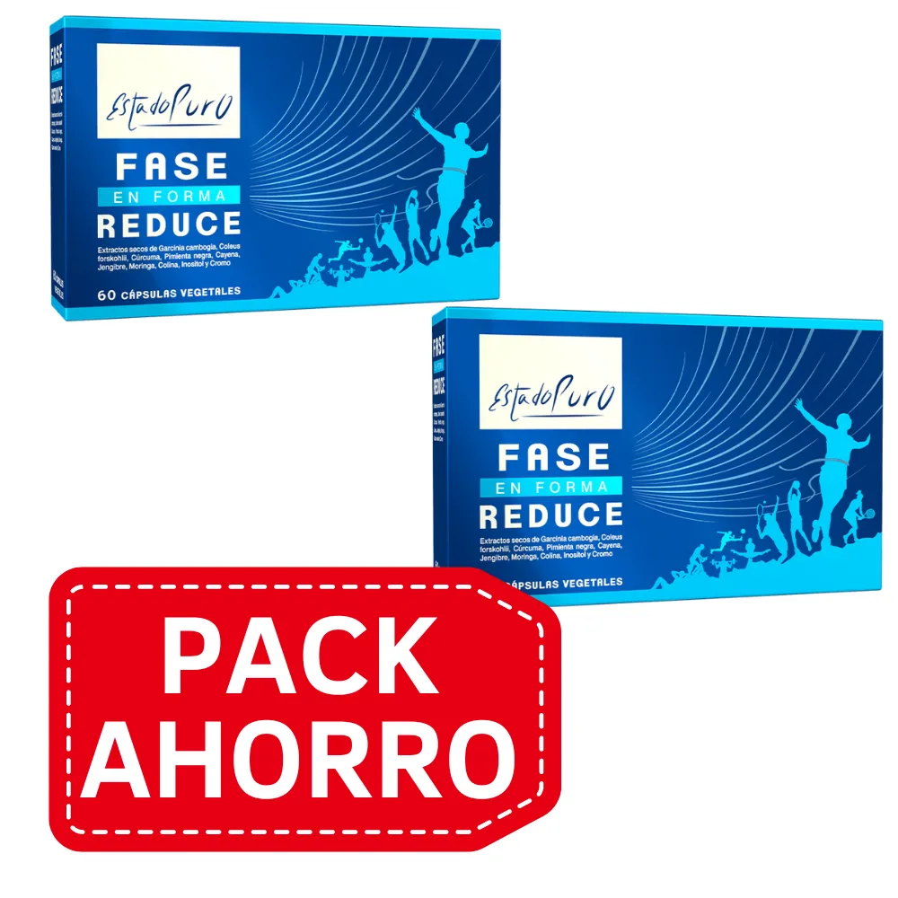 PackAhorro - Estado Puro Fase Reduce 60 Caps Tongil