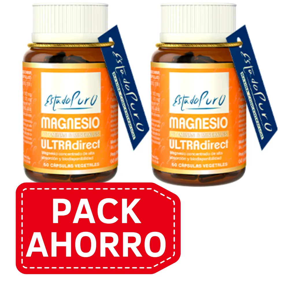 PackAhorro - Estado Puro Magnesio Ultradirect (60 caps) Tongil