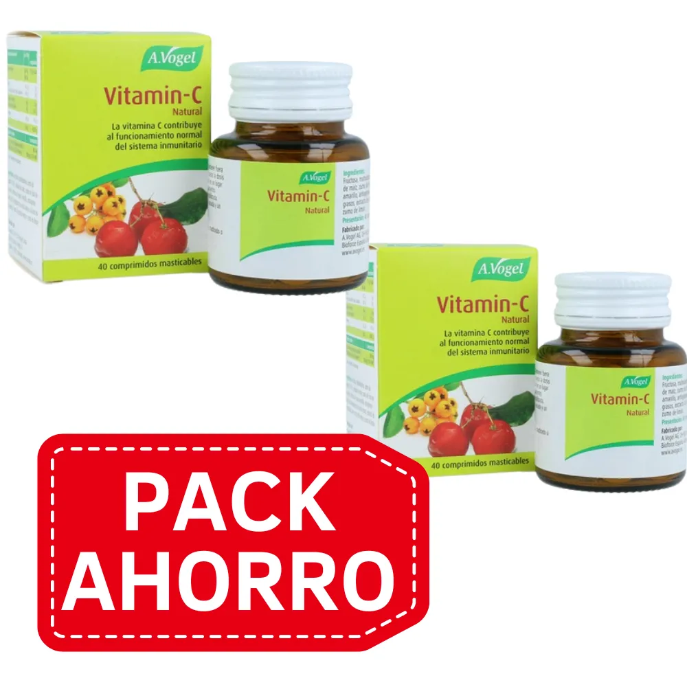 PackAhorro - VITAMIN-C 40 COMPRIMIDOS - A. VOGEL