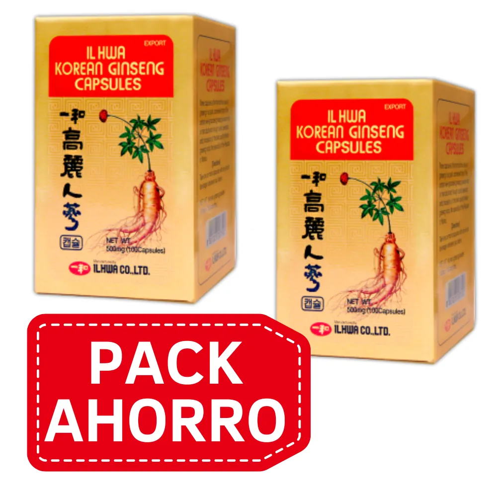 PackAhorro - Ginseng Il-Hwa 100 Caps Blis Tongil