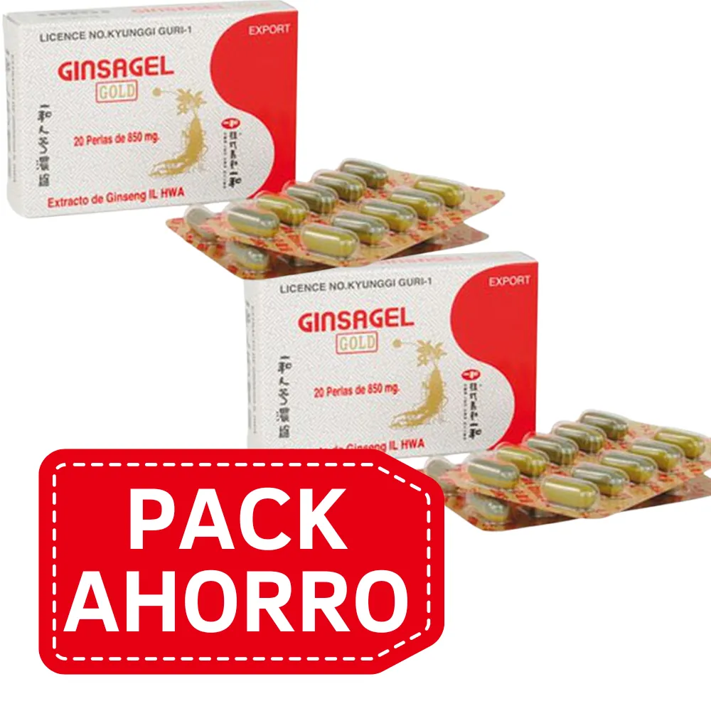 PackAhorro - Ginsagel 20 Caps Tongil