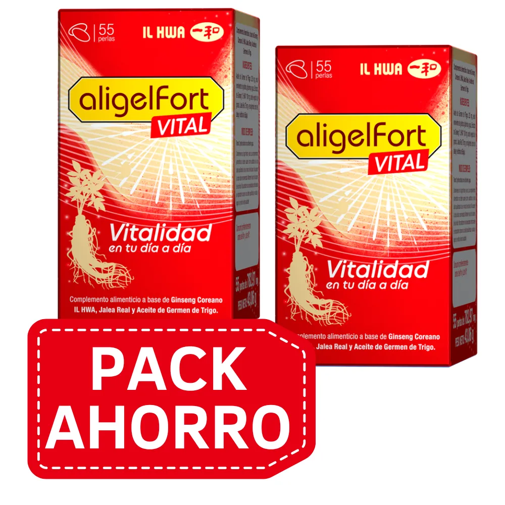 PackAhorro - Aligelfort Vital 55 perlas Tongil