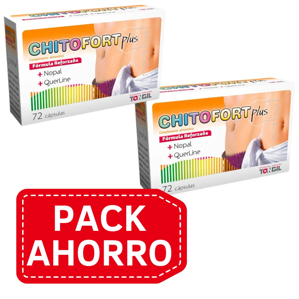 PackAhorro - Chitofort Plus 72 Capsulas Tongil