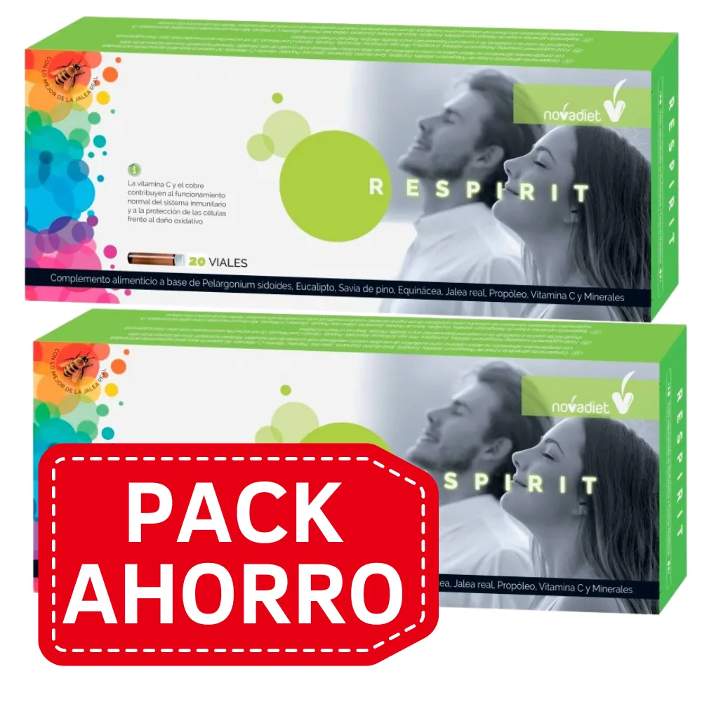 PackAhorro - Respirit 20 viales Novadiet