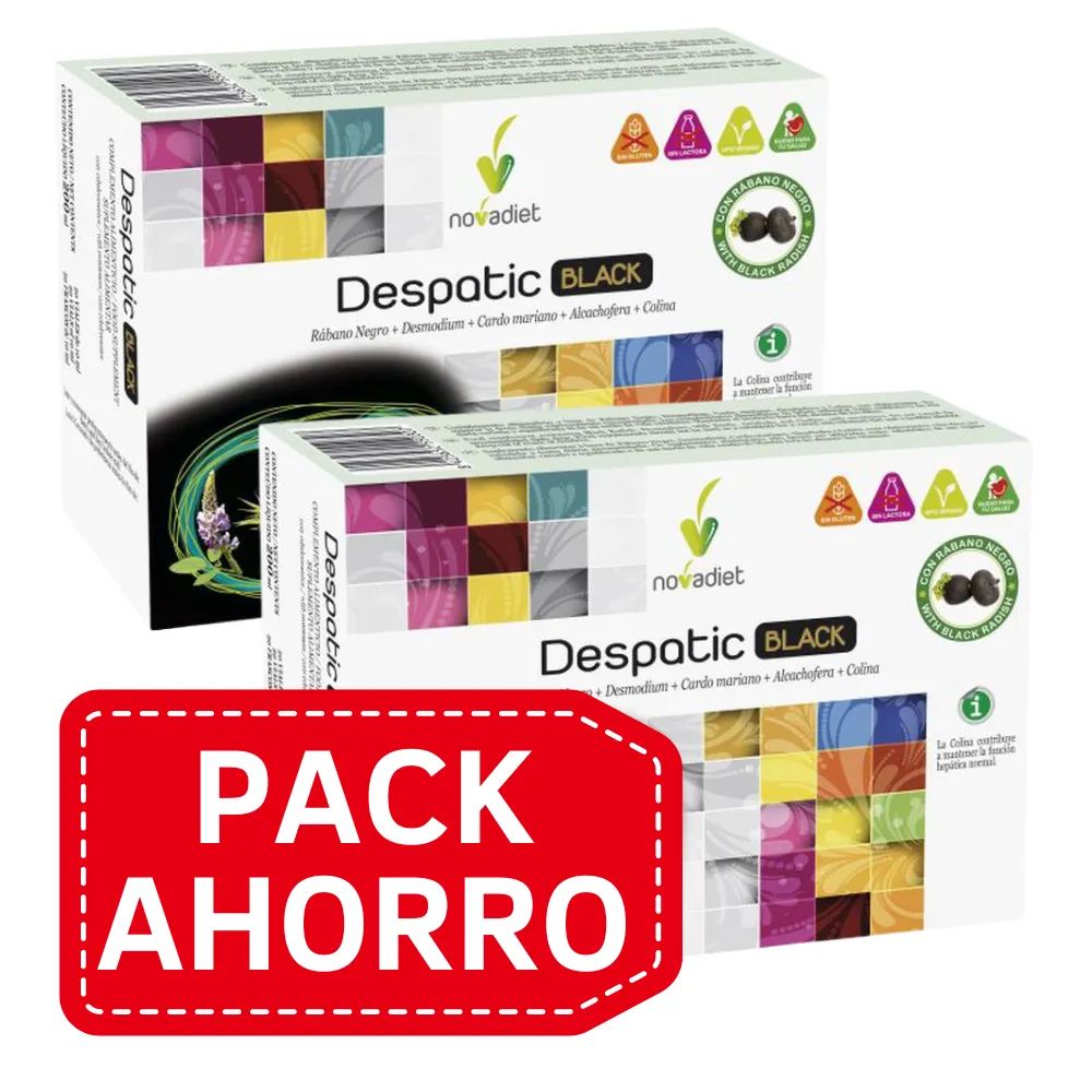 PackAhorro - Despatic Black 10ml 20viales Novadiet