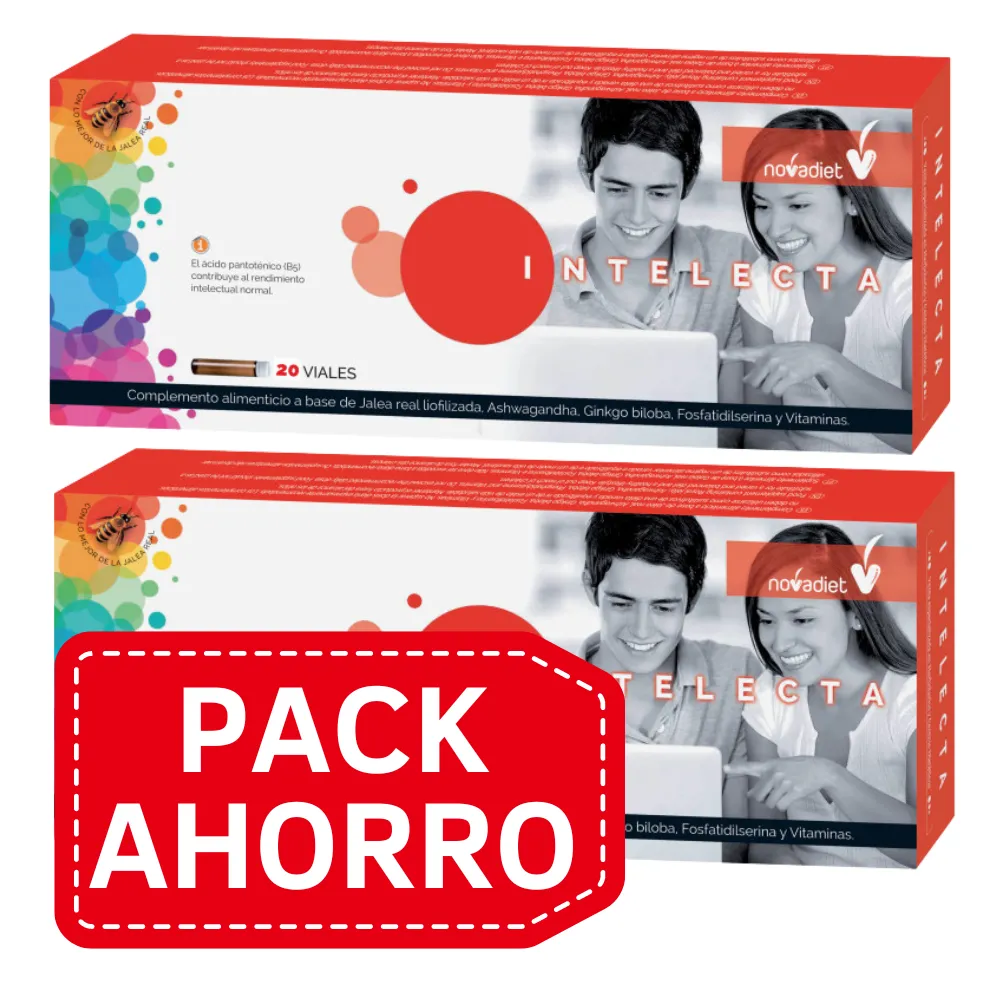 PackAhorro - Intelecta 20 viales Novadiet