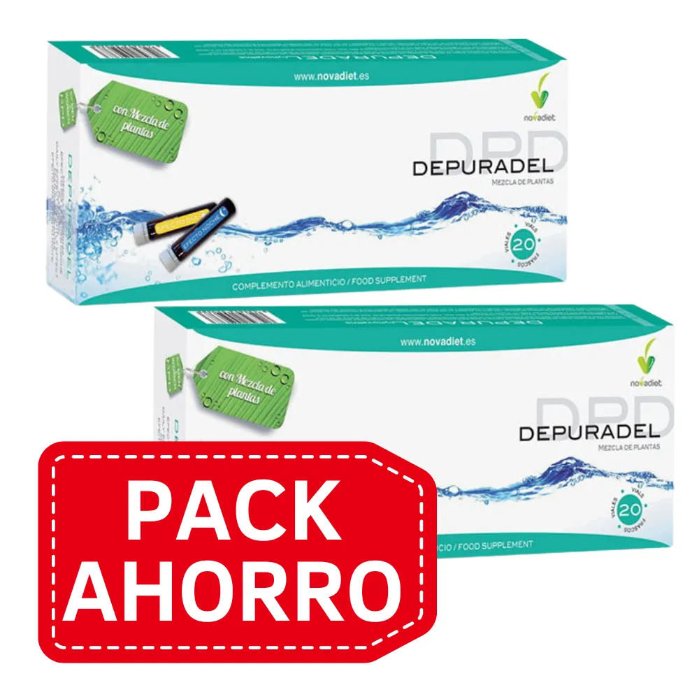 PackAhorro - Depuradel 20 viales Novadiet