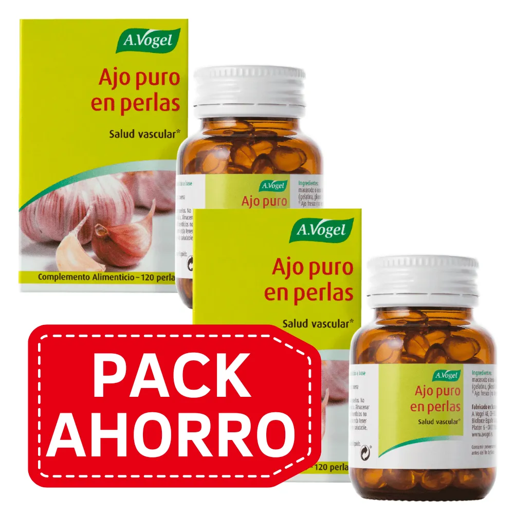 PackAhorro - AJO PURO 120 PERLAS - A.VOGEL