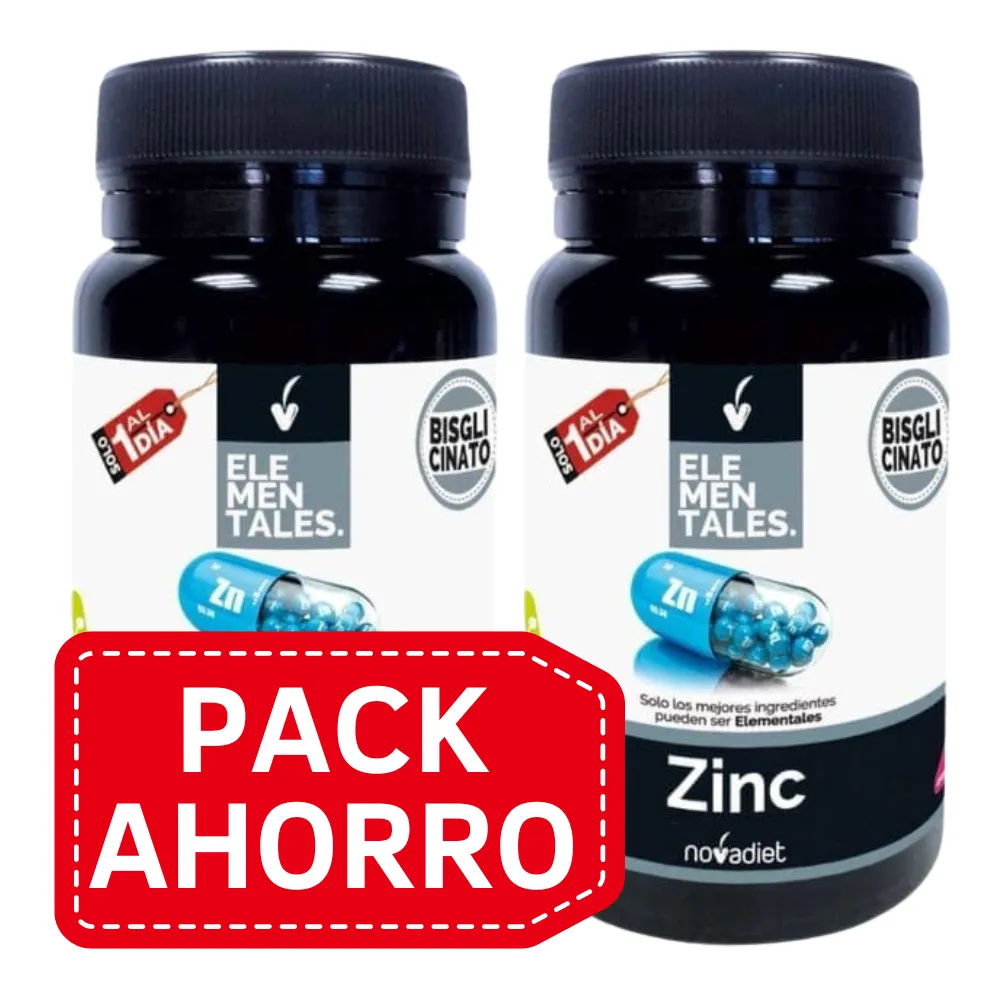 PackAhorro - ZINC 60 CAPSULAS - NOVADIET