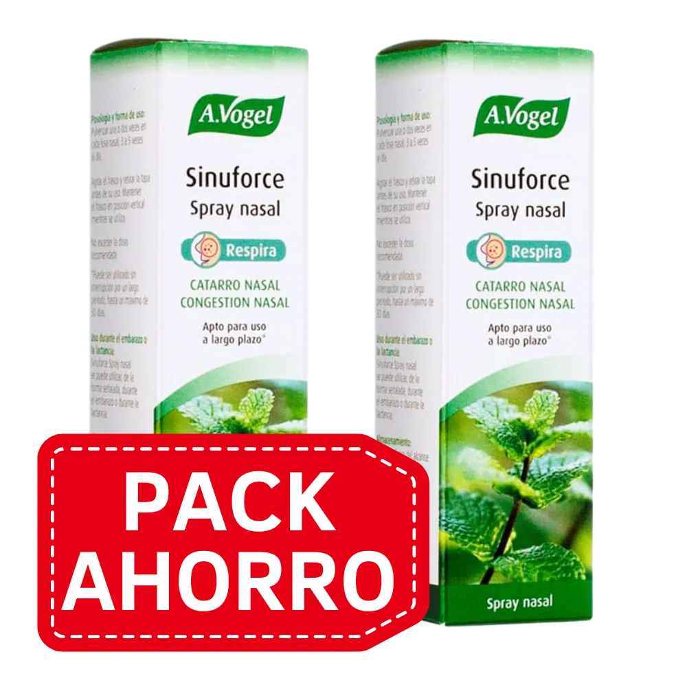PackAhorro - SINUFORCE SPRAY NASAL 20ML - A. VOGEL