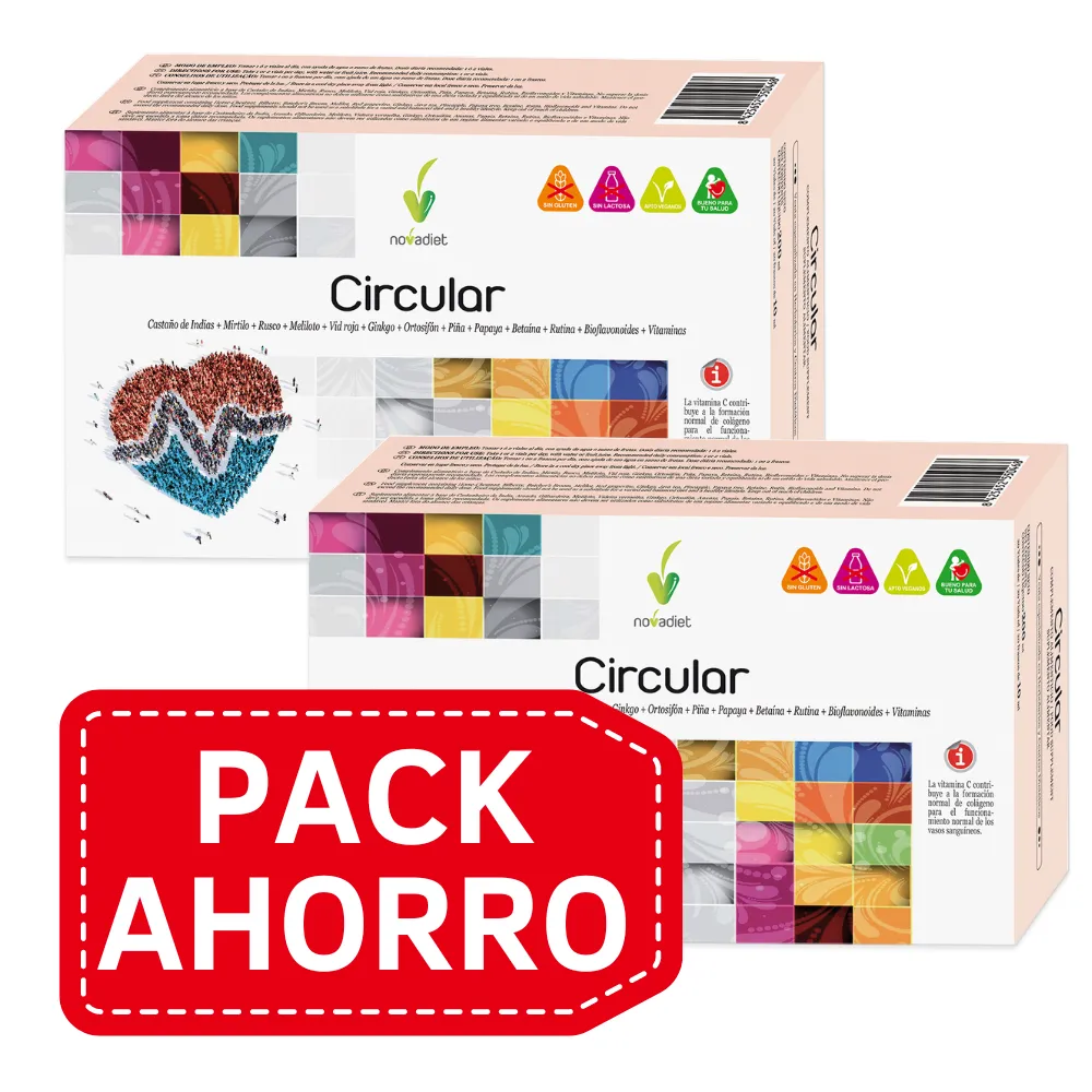 PackAhorro - Circular Novadiet 20 viales