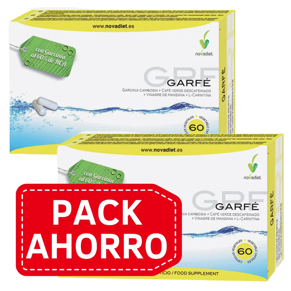 PackAhorro - Garfe 60 caps Novadiet