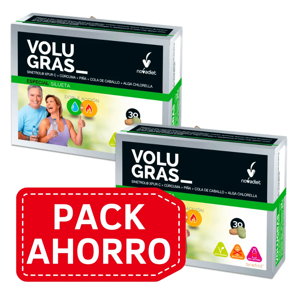 PackAhorro - VOLUGRAS 30 COMPRIMIDOS - NOVADIET