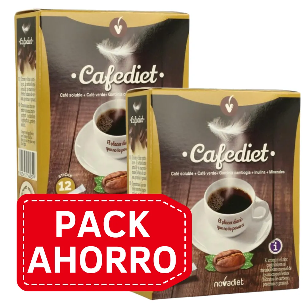 PackAhorro - Cafediet 12 sticks Novadiet