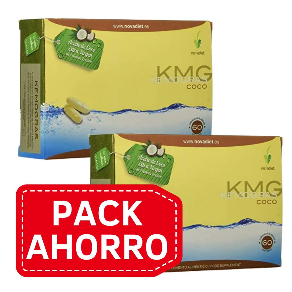 PackAhorro - Kemogras Coco 60 caps Novadiet