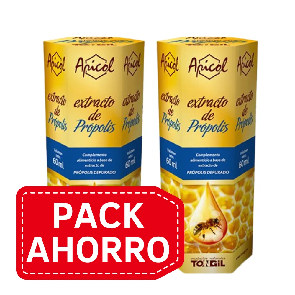 PackAhorro - Apicol Extr. Propolis 60ml Tongil