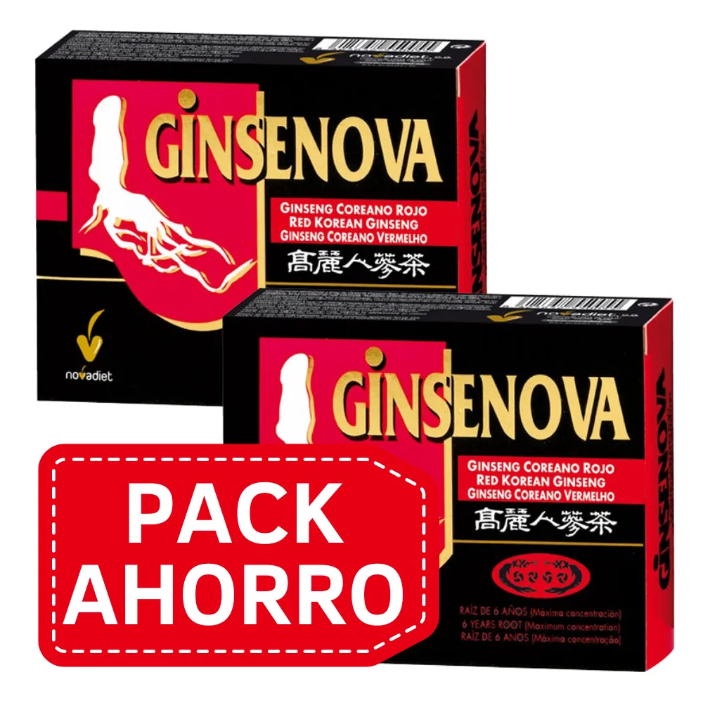 PackAhorro - Ginsenova 60 caps Novadiet