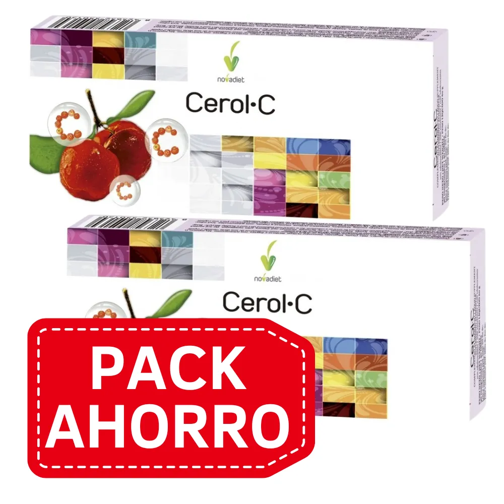 PackAhorro - Cerol-C (Vitamina-C) 30 comp Novadiet
