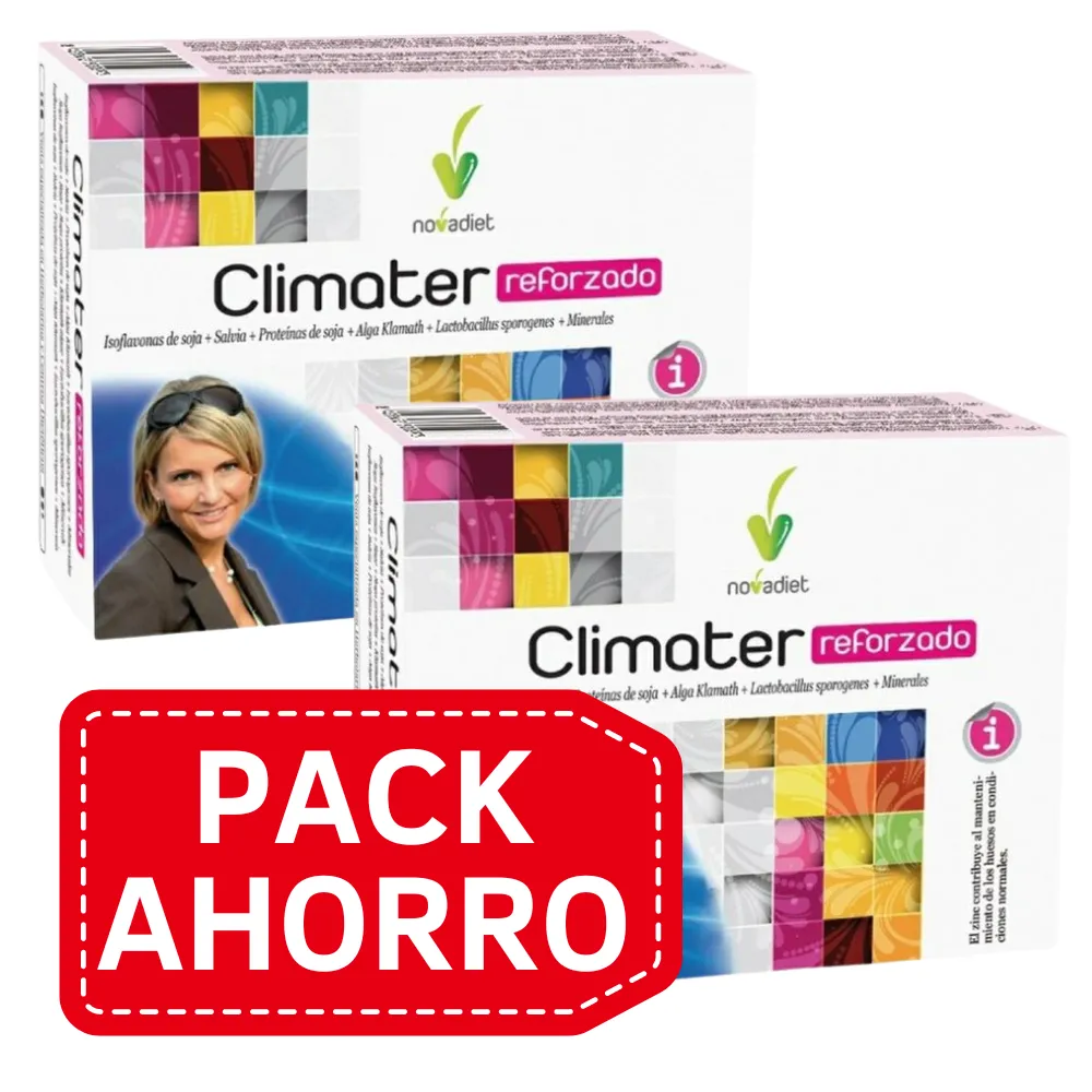 PackAhorro - Climater Reforzado 60 caps Novadiet