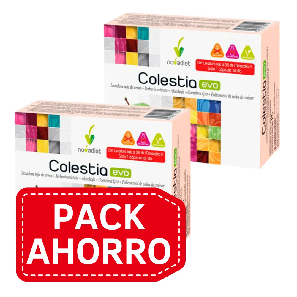 PackAhorro - Colestia Evo 60 Capsulas Novadiet