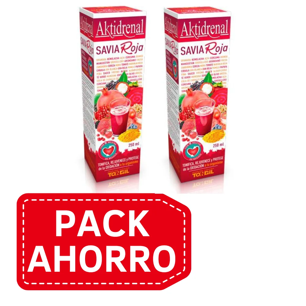 PackAhorro - Aktidrenal Savia Roja 250Ml Tongil