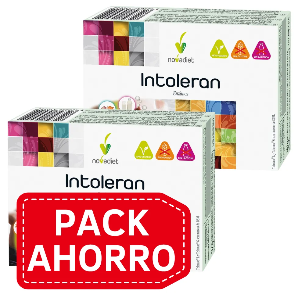 PackAhorro - Intoleran 30 comp Novadiet
