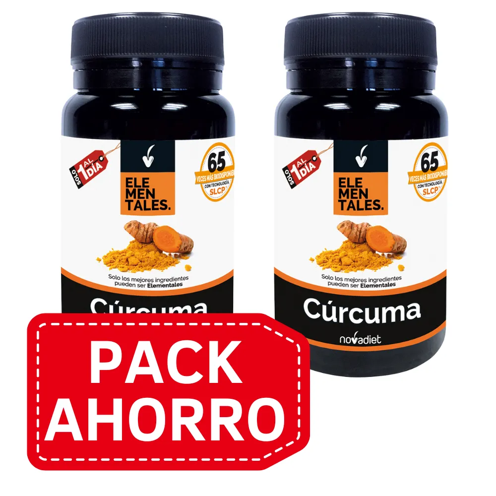 PackAhorro - Cúrcuma 30 caps Novadiet