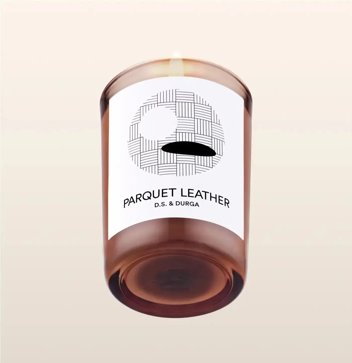 Ds & durga PARQUET LEATHER Candle 200g