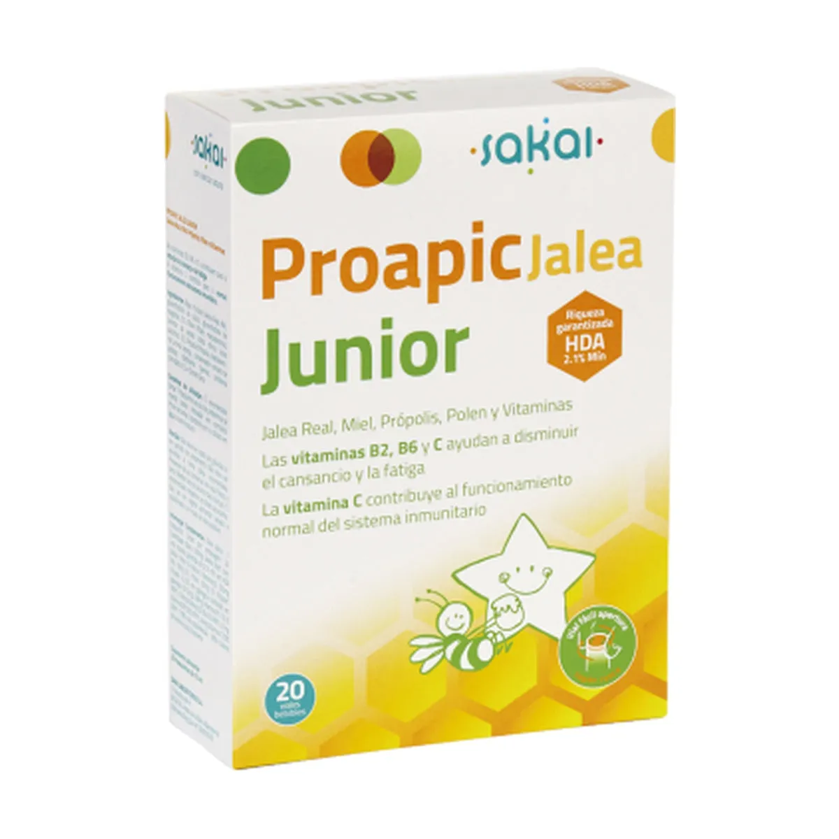 Proapic Jalea Junior 20 Viales 10ml Sakai