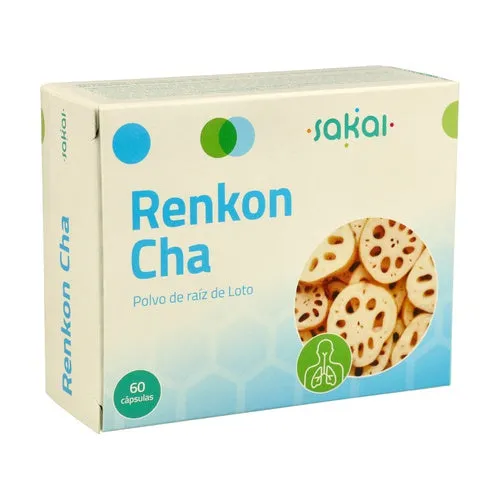 Renkon-Cha (Raiz de Loto) 60 cápsulas Sakai