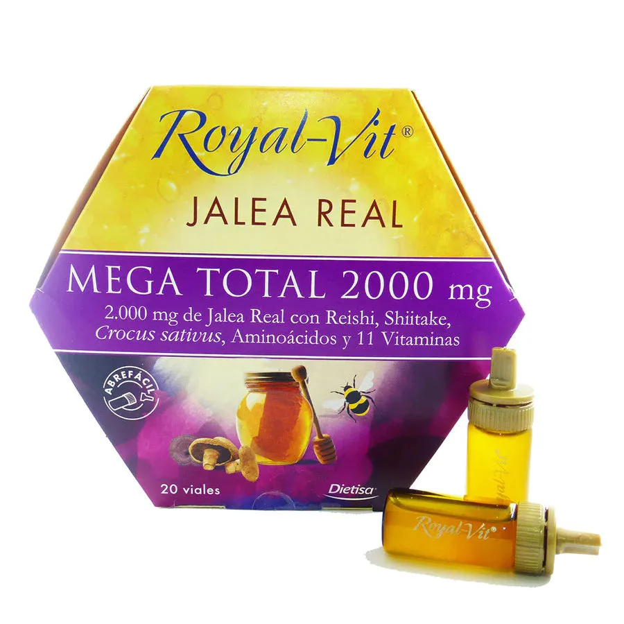 Royal-Vit Mega Total 2000 mg (20 viales) Dietisa