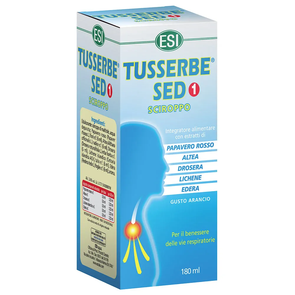TUSSERBE 1 SED (JARABE) (180ML) ESI
